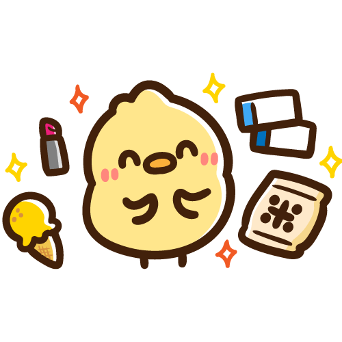 株主優待をゲットしてホクホクしているひよこ