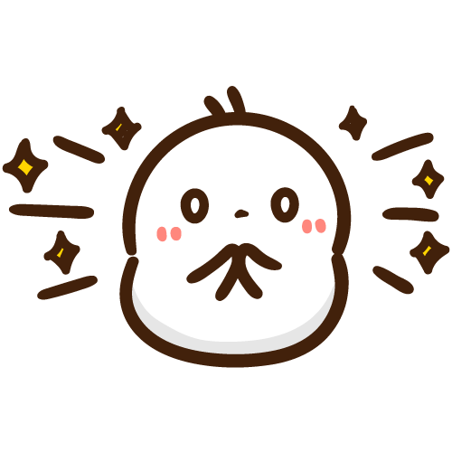 キラキラ感激するもちえなが