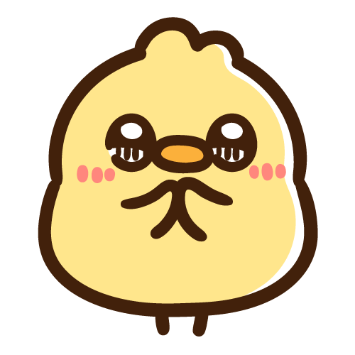 キラキラお目目で期待の目を向けるひよこ