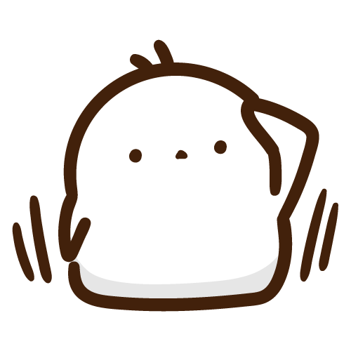 ビシッと了解のポーズをするもちえなが