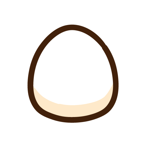 シンプルなたまご