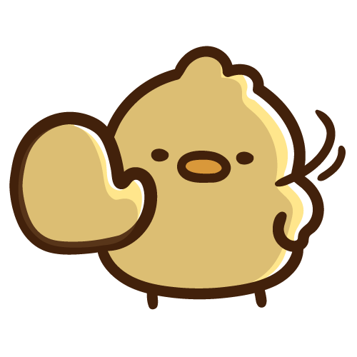 キッパリとNO！を突きつけるひよこ