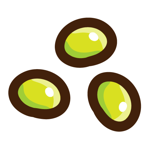 シンプルな枝豆