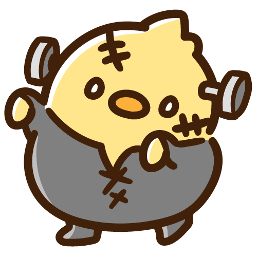 フランケンシュタインなひよこ