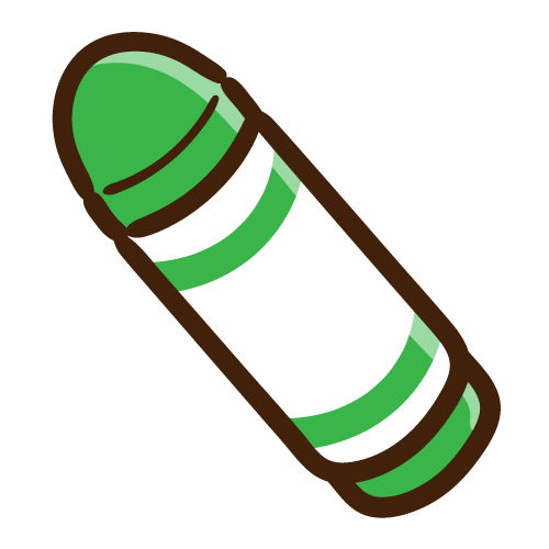 Simple crayon