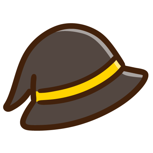 A hat that a witch might wear