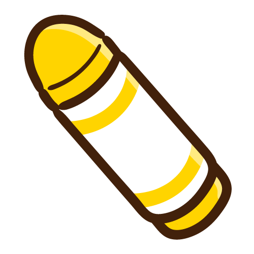 Simple crayon