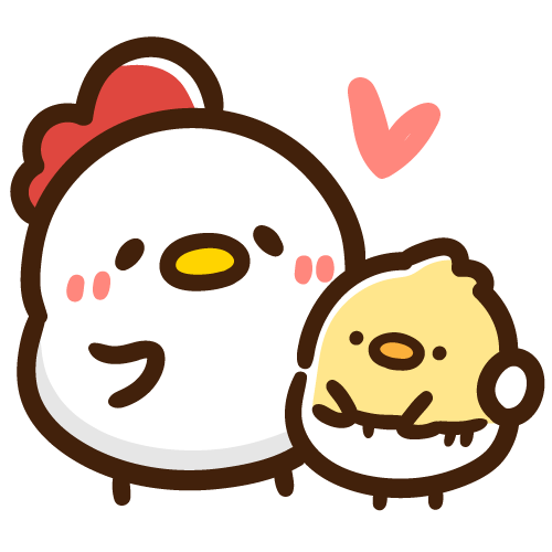 赤ちゃんひよこを溺愛するにわとりママ