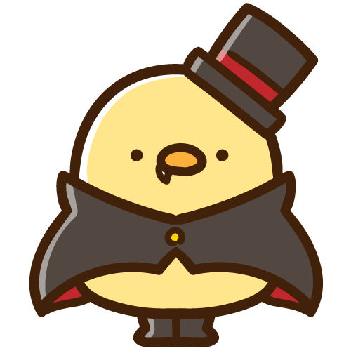 ドラキュラなひよこ
