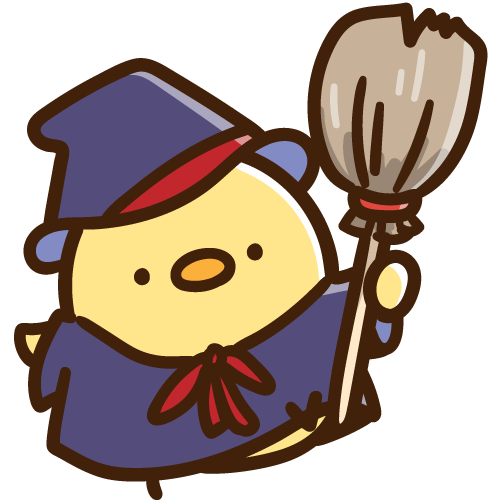 魔女っ子なひよこ