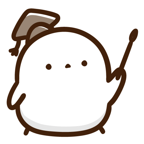 教授風のかっこうをするもちえなが