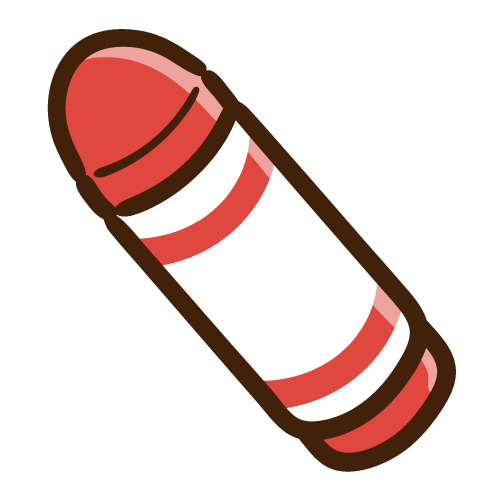 Simple crayon