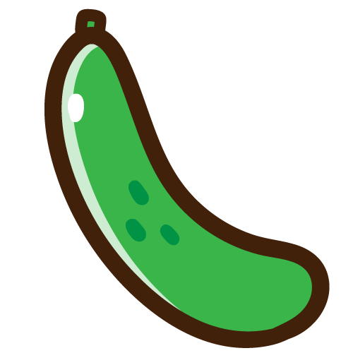 シンプルなきゅうり