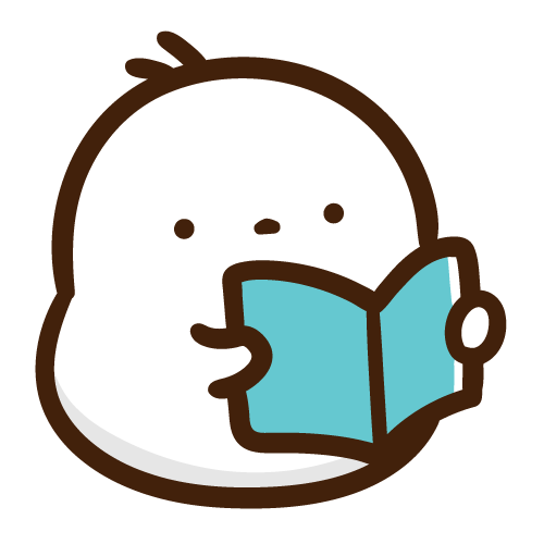 本を読むもちえなが